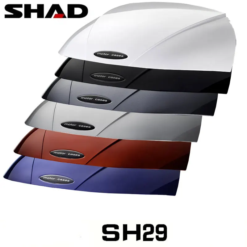 

Top Case Color DIY Plate Cover for Shad SH29 White Red Blue Raw Accessories