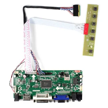 

HDMI+DVI+VGA+Audio LCD Controller Board M.NT68676 Work for 14inch 1366X768 LTN140AT02 HSD141PHW1 B140XW01 LCD