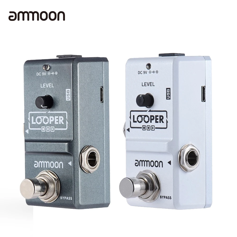 Ammoon AP 09 нано петля электрическая гитарная педаль для создания эффектов истинное