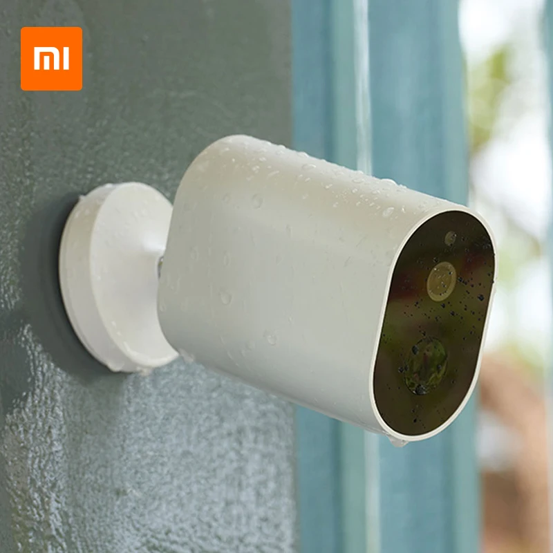 Original Xiaomi Smart Camera 1080P With Battery Gateway 120 Degree F2.6 IP65 AI Humanoid Detection