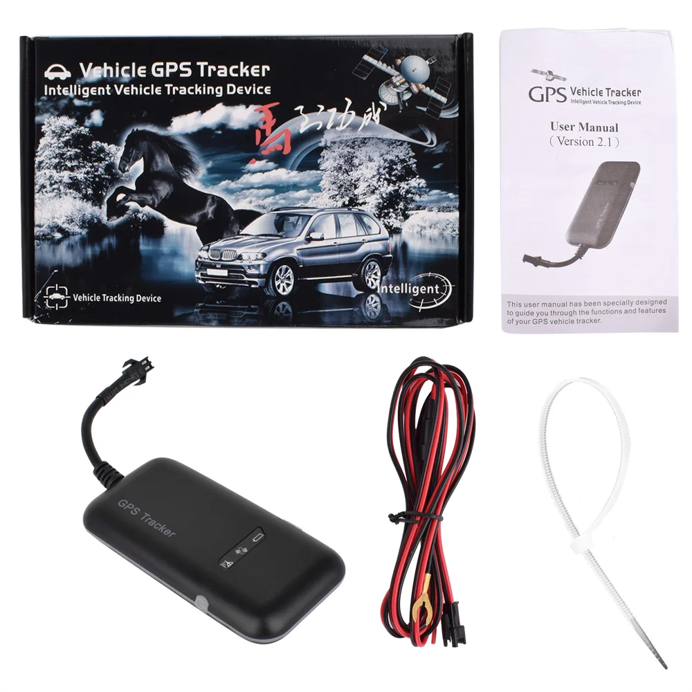 Mini Portable GPS Tracker GSM GPRS Locator Real Time Tracking Device For Car Motorcycle GT02A GT003 GT06 TK110 TK102