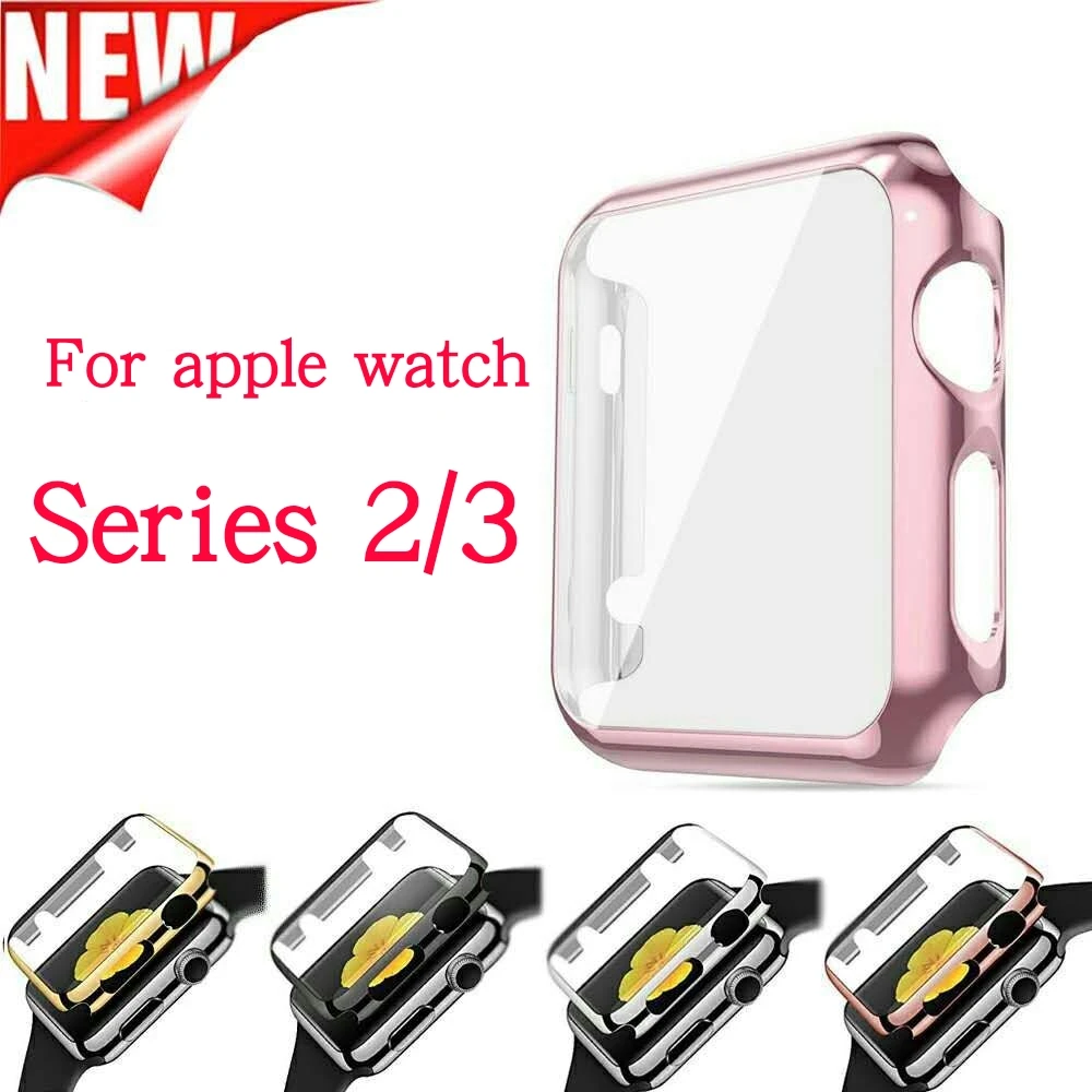 

BUMVOR Apple Shell 38MM/42MM Series 3/2 Soft Shell ultra-thin Multicolor Protective Cover to Protect Bmart Apple Watch Bumper
