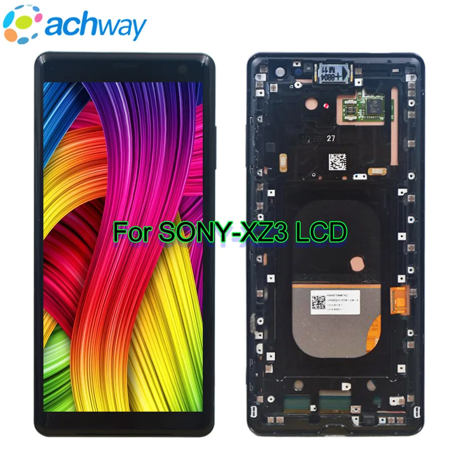 

Tested Work LCD For SONY XZ3 Lcd Display Touch Screen Digitizer Assembly For SONY XZ3 LCD NEW For Sony Xperia XZ3 LCD Black