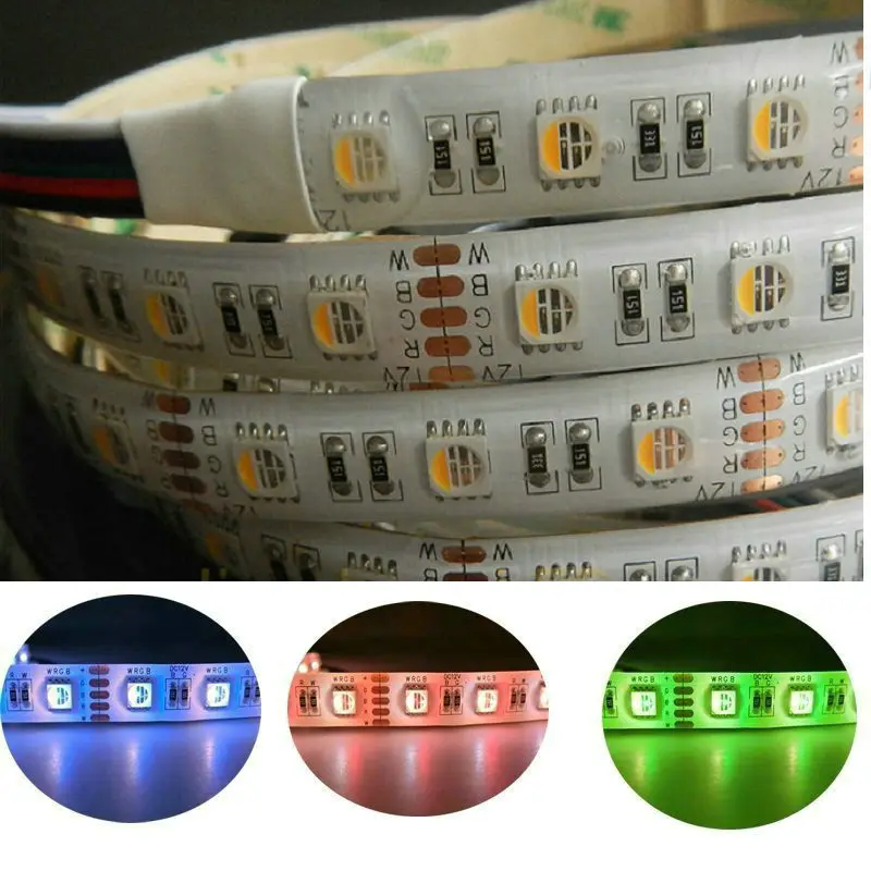 5M 16.5Ft 5050SMD 4IN1 60LED/m RGBWW RGBW led flexible Strip Light 4