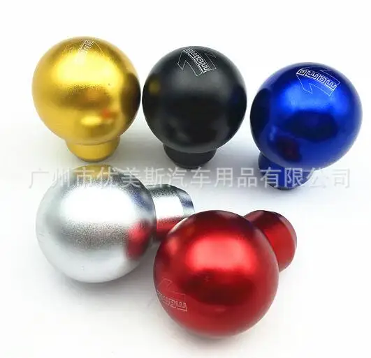 

Universal Manual Car Gear Shift Knob Racing Shifter Handle Lever Stick Aluminum AT MT Fit For momo BMW Ford Passat Honda Audi