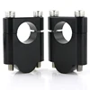 Motorcycle Handlebar Risers 22mm 7/8" Mounting Clamps For BMW R1200R F800ST F700GS F650G F650CS G650GS R1100GS R1150GS R850GS 5