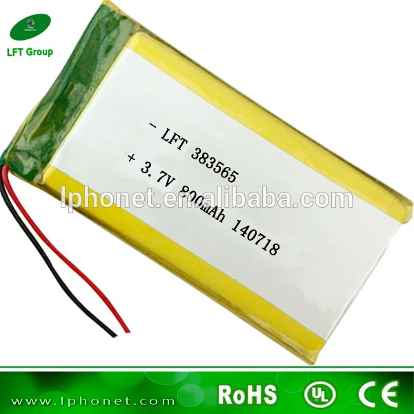 Bateria Recarregavel Li-po 3,7v 800mah