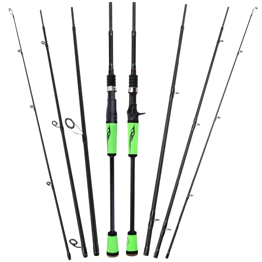 Velocidade de Fundição Espaços em Branco para Viagens Pesca de Água Sougayilang Nova Fiação Varas Pesca Porable Luz Alta Carbono 4 pc Doce 2020 Mod. 1265483 19 varas pesca porable luz alta carbono 4