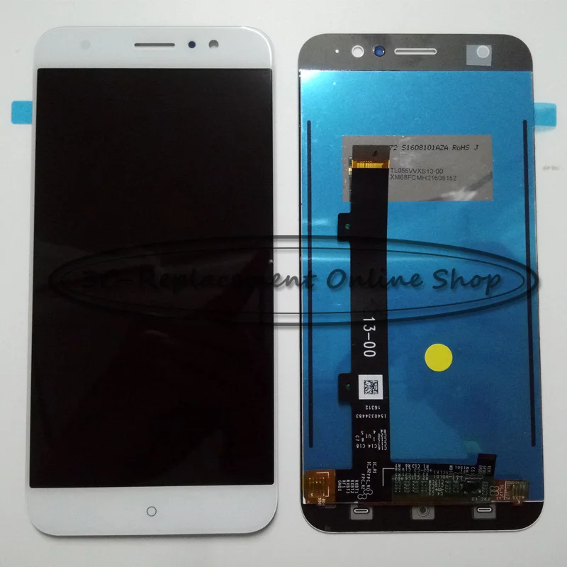 

100% Tested High Quality White For QiKU 360 N4S LCD Display + Touch Screen Digitizer Assembly Replacement + Free Shipping