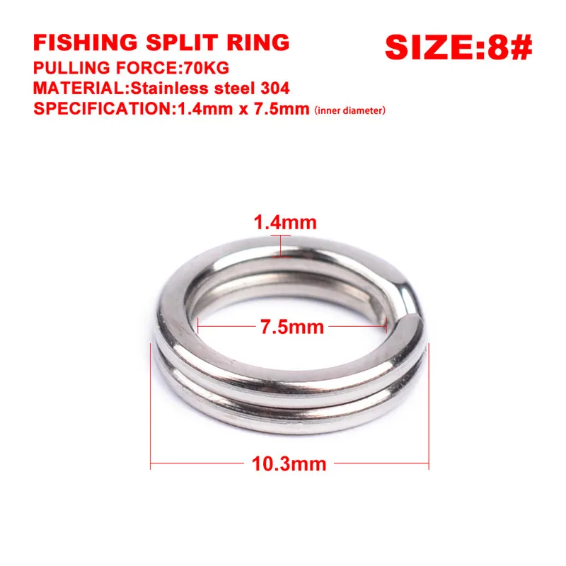 POETRYYI 100 шт. классический серебристый цвет новое поступление почти белое разрезное кольцо для рыбалки разъем бренд крючки для рыбы горячая модель приманки Y20