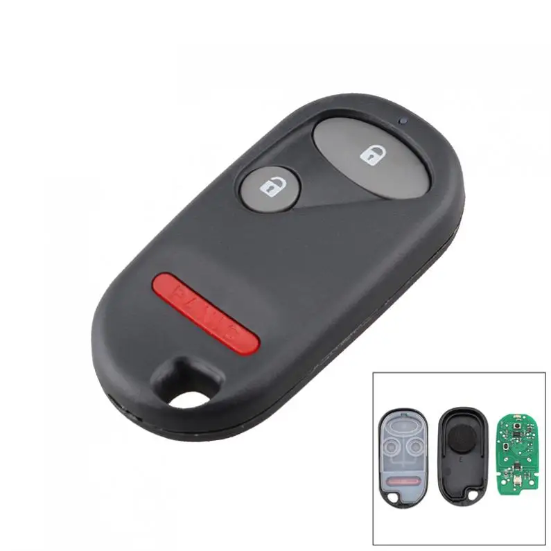 

315Mhz 3 Buttons Replacement Remote Car Key Fob Transmitter Clicker Alarm for Honda NHVWB1U521 NHVWB1U523