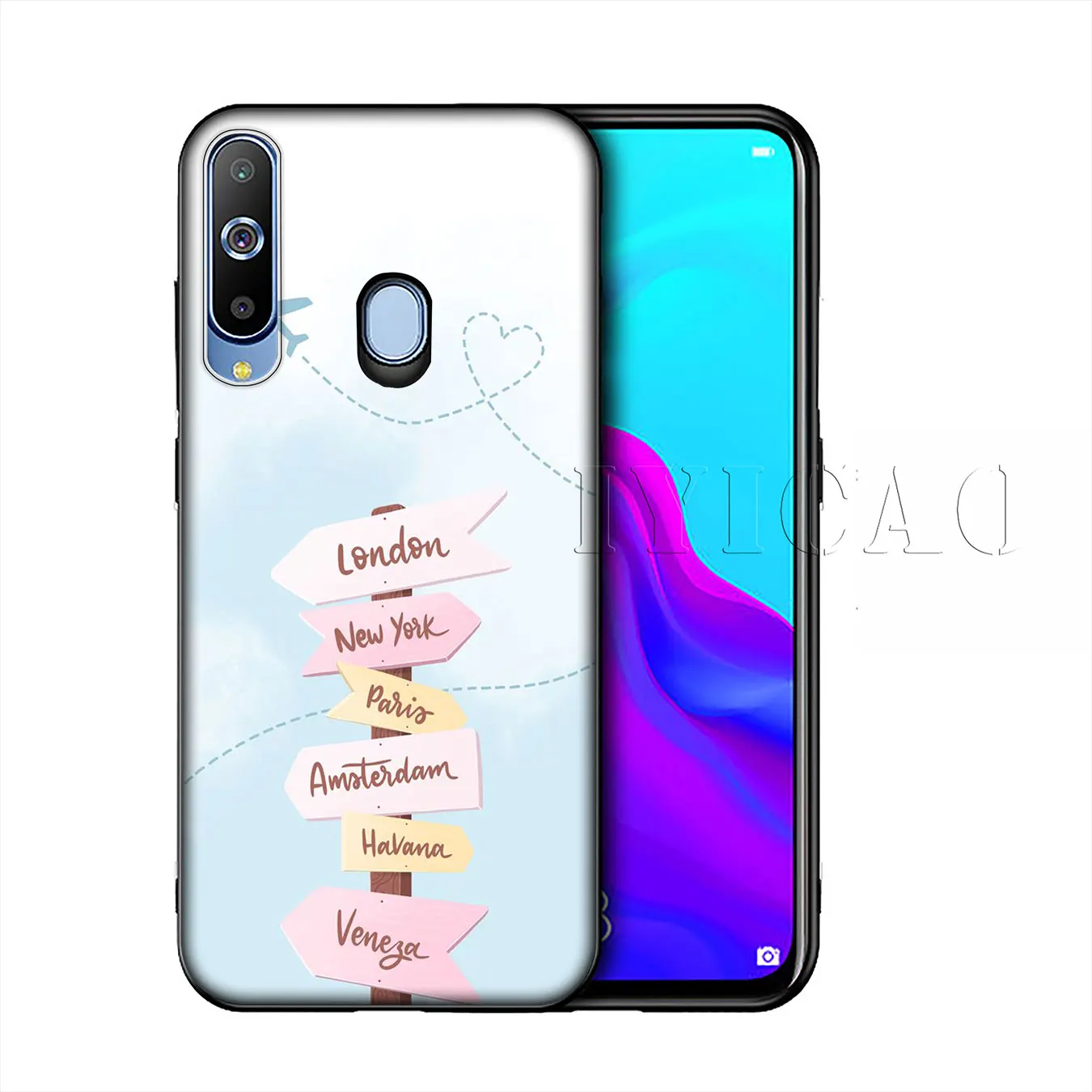 IYICAO Мягкий силиконовый чехол для Samsung Galaxy A10 A30 A40 A50 A70 M10 M20 M30|Бамперы| |