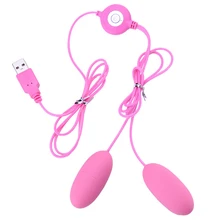 Линия USB Вибратор Дистанционного Управления Вибрационный с Мышью форму Яйца Любовь Клитора G-Spot Стимуляторы Секса Продукта Секса Игрушки для Женщин