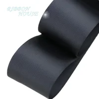 (10 meters/lot) 2″ (50mm) Black Grosgrain Ribbon Wholesale gift wrap Christmas decoration ribbons