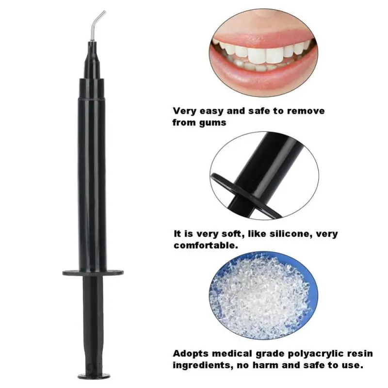 

10pcs 2 Sizes Professional Teeth Whitening Gingival Barrier Gum Protector Gel for Teeth Whitening Gum Protector Gel 1.5/3ml