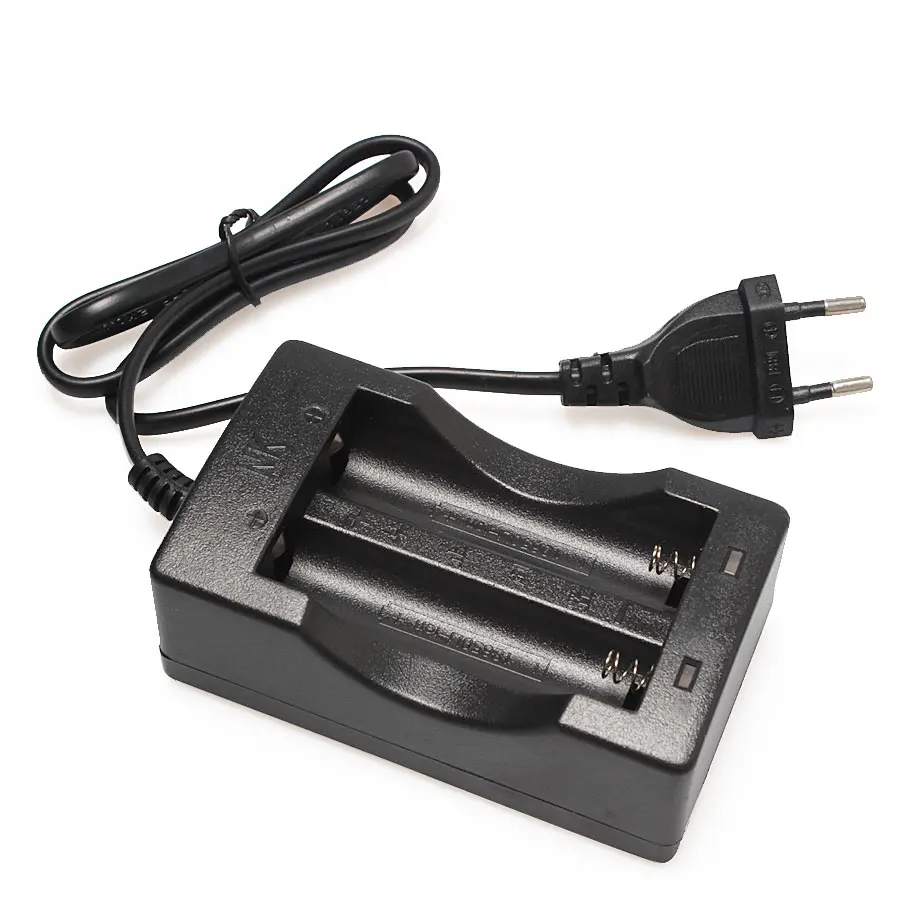 

1pcs Hot Sale NK-809 110-240V Double Slot Charger With 70CM For 18650 Rechargeable Lithium Battery For Headlamp Flashlight