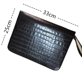 

48 FOUNTAIN OR ROLLER BALL PEN CASE NEW CROCODILE SKIN PATTERN BLACK NEW AND IMPROVED METAL FREE SHIPPING