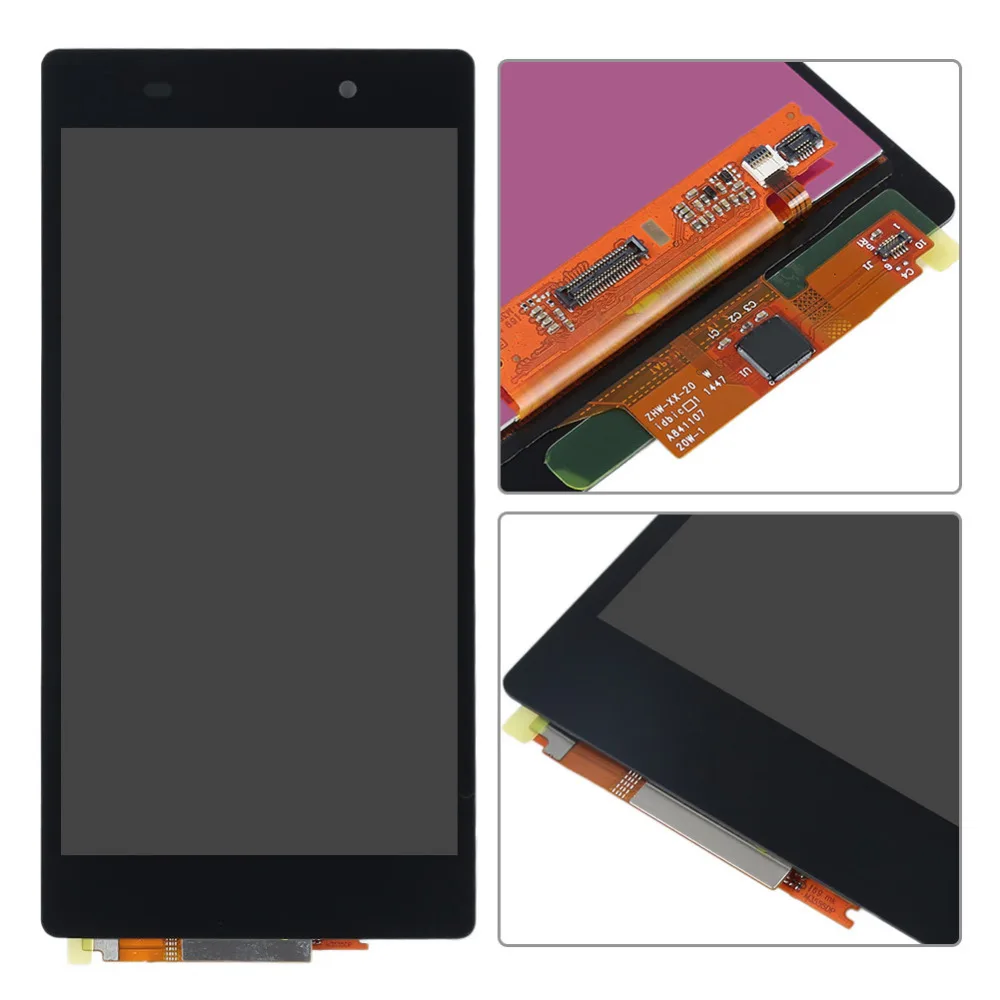 Для sony Z2 экран для sony Xperia Z2 L50W D6502 D6503 ЖК-экран Сенсорная панель дигитайзер для sony Xperia Z2 lcd