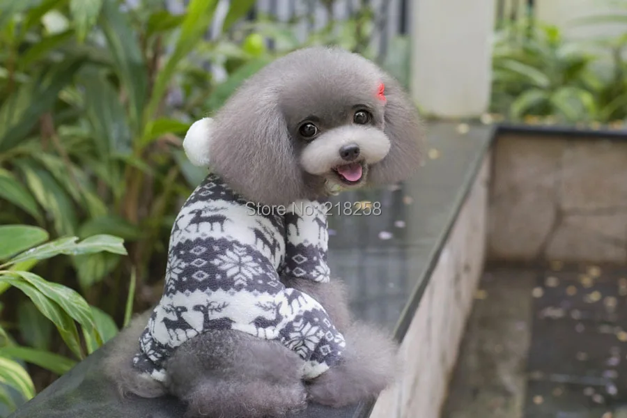 Новое поступление Олень Печать дизайн для домашних собак Пальто почтой Китая жакеты для собак платье для собаки