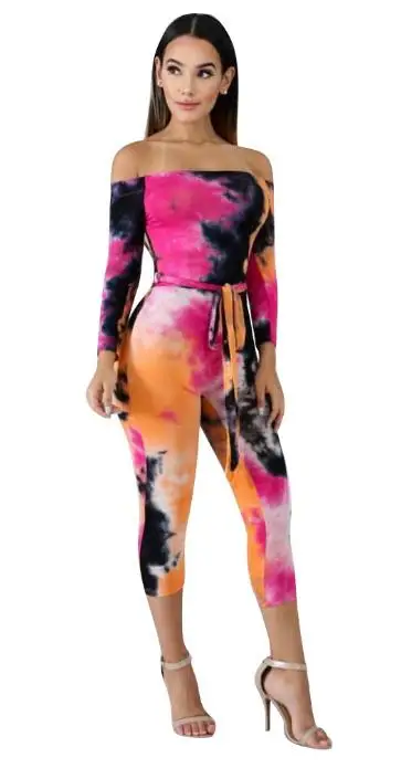 

Fashionable sexy starry sky print casual jumpsuit