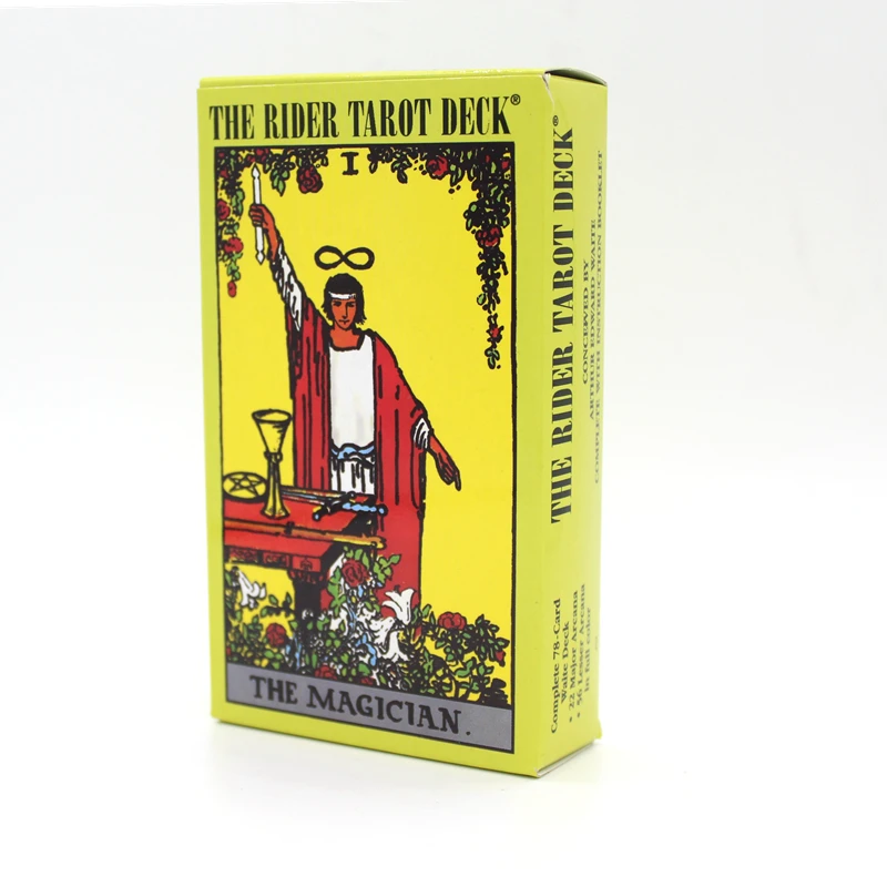 Полный английский The Rider Tarot Deck настольная игра 78 шт./компл. в коробке игральная карта Waite Tarot Rider-waite настольная игра, карты Таро