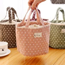 1 шт случайный сладкий горошек 27*18 см convinent обед ящик для продуктов держатель сумка Многоразовые сумочка сумка; чехол обед сумка