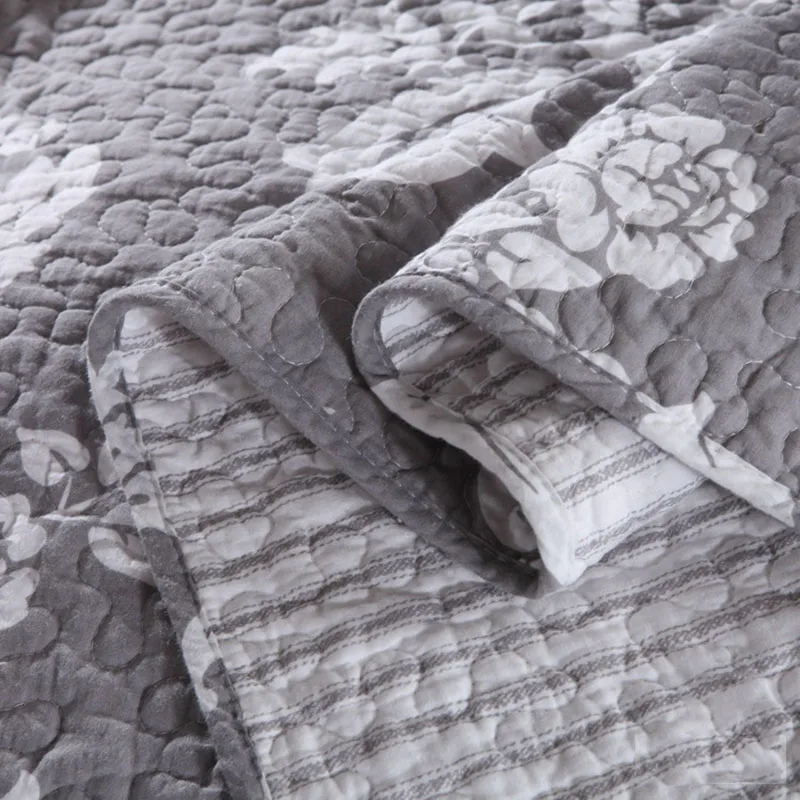 Waliicorners American Quality Quilt Set 3pcsWashed Cotton Quilts Quilted Bedspread Blanket King size Bed Cover Sheets Coverlet Set 11 4359935233_1888348385