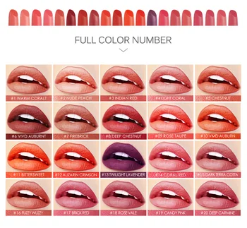 

Focallure Lipstick Smooth moisturizer Cream Long Lasting Lip Stick Makeup beauty lady make up cosmetic