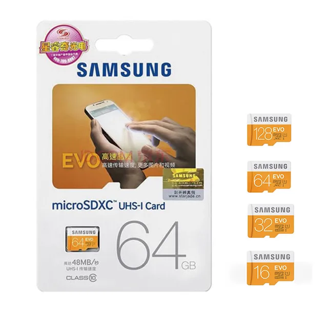 Samsung New U3 Micro Sd 256gb 128gb 64gb Sdxc U1 32gb 16gb Sdhc