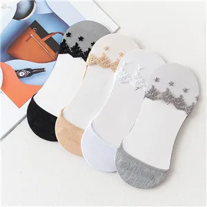 AOMU-Solid-Color-Socks-For-Women-Girls-Kids-Summer-Transparent-Ankle-Socks-Mesh-Knit-Lace-Silk