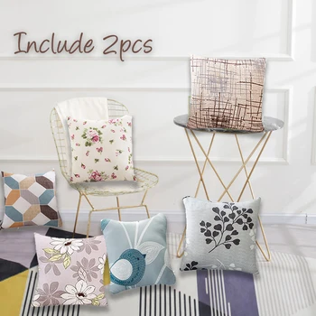 

Forcheer Cushion Cover 40x40cm Pillow Cases Decorative Valentine's Day Present Decoration Home Sofa Car 2pcs