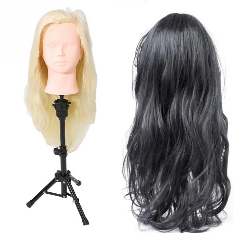 Buy Mannequin Head With Hair Hairdressing Training