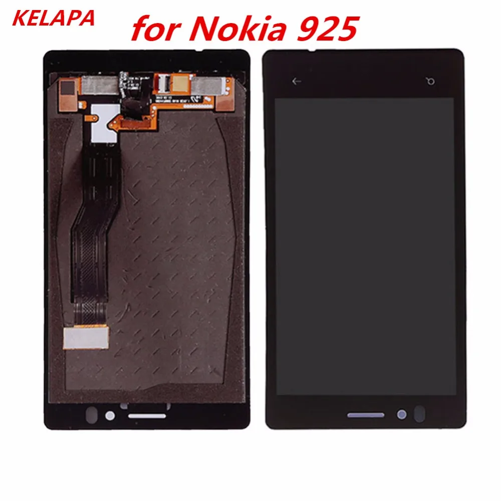 

Test LCD For Nokia Lumia 925 LCD Display Touch Screen with frame Digitizer Panel Assembly Replacement Parts