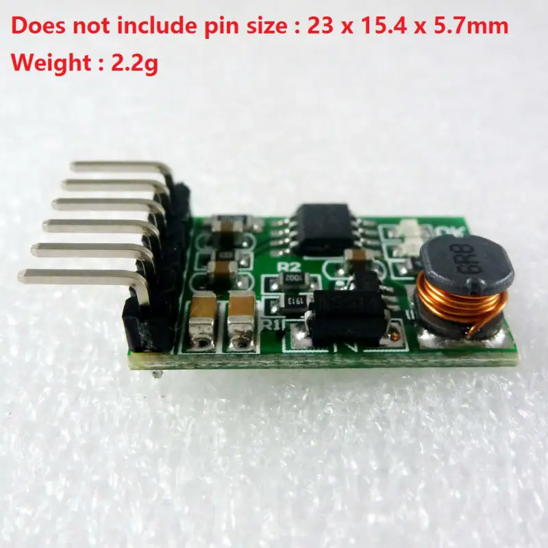 

10X 2 In 1 CH Discharger Board DC DC Converter Step-up Module Charge In 4.5-8V Boost Out 5V For UPS Mobile Power Diy