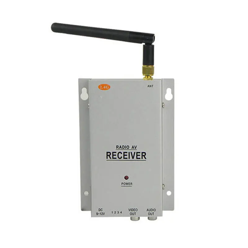 bilder für Neue Mini 2,4 GHZ 4 Kanal Sohle AV Receiver Wireless System Für Überwachung Cctv-kamera bilder für Neue Mini 2,4 GHZ 4 Kanal Sohle AV Receiver Wireless System Für Überwachung Cctv-kamera
