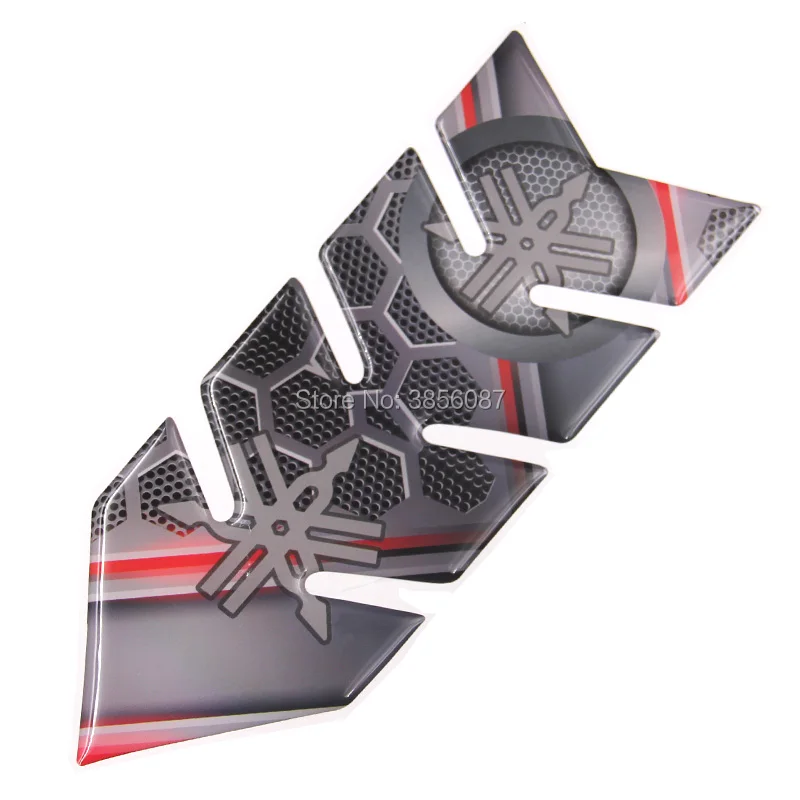 

FASP Motorbike racing car fender Protector Cover Decal Ventilation Fish bone mudguard stickesr for yamaha