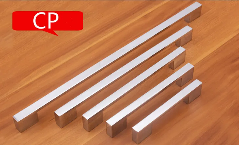 

Chrome Plated Modern Handle (C.C.:224MM L:248MM H:23MM) Drawers Cabinets