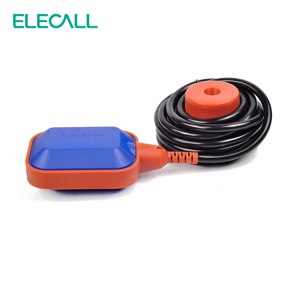 

ELECALL EM15-2A 4m Controller Float Switch Cable Liquid Fluid Water Level Float Switch Controller Contactor Sensor