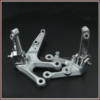

For YAMAHA YZFR25 YZF-R25 YZF R25 2014 - 2016 2015 Motorcycle Front Left & Right Footrest Foot Pedal Peg Mount Bracket CNC