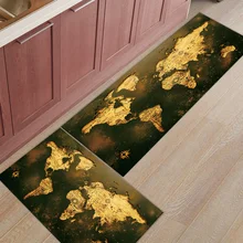 Whold карта Винтаж 2 шт. коврики для входа аксессуары для ванной комнаты Набор грязи мусора грязи Траппер загрузки скребок для обуви Ванна