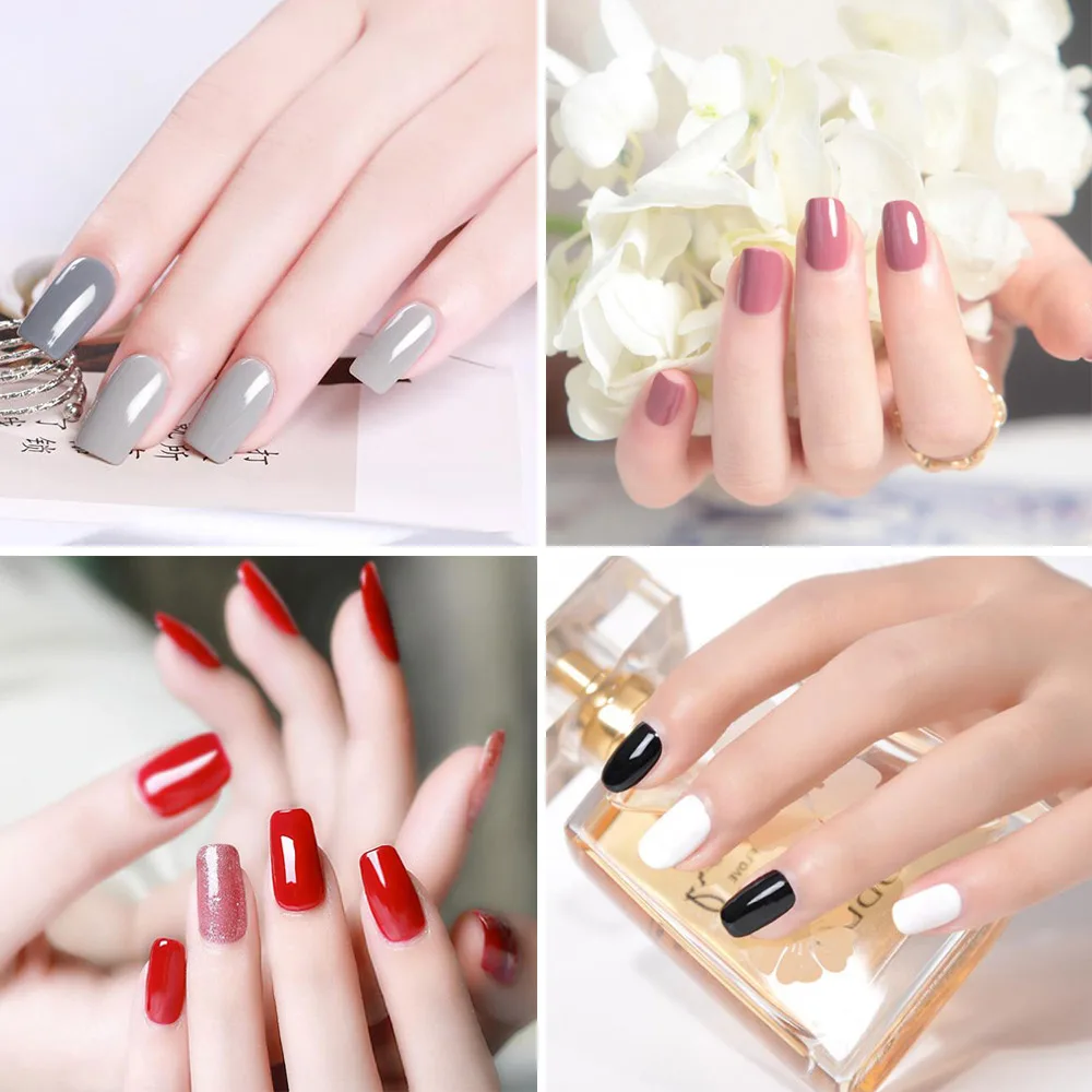 MIZHSE УФ-гель для ногтей Nail Kit наборы для ногтей 4 инструменты для индивидуальных косметических средств 18 мл набор для гелевого маникюра кисть, полировщик кутикулы удаление омертвевшей кожи вилка