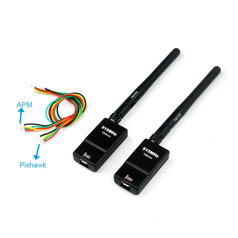 

Tarot 2pcs Single TTL 3DRobotics 3DR Radio Telemetry Kit 433Mhz 915Mhz 20dBm 100mW RX TX for APM APM2.52 2.6 2.8 Pixhawk