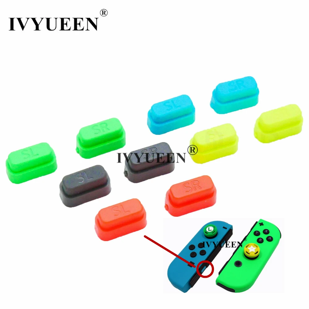 

IVYUEEN for Joy Cons Original Left/Right SL SR Key Buttons for Nintend Switch Joy-Con Console Replacement Repair Part Kits