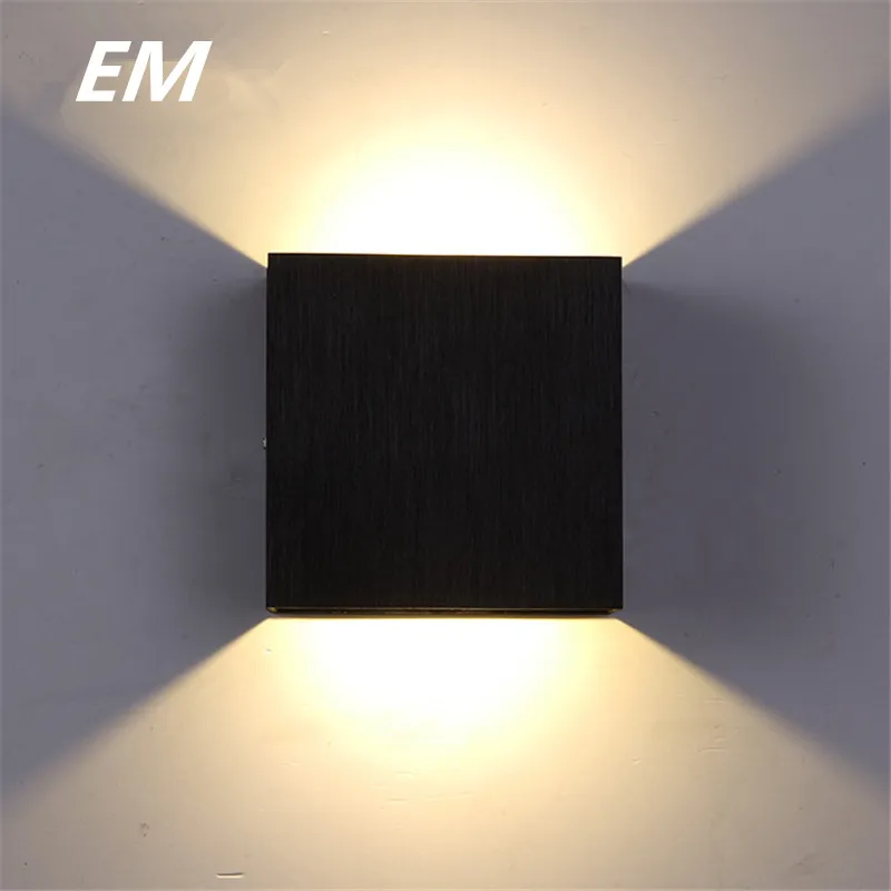 Lâmpadas de Parede 5 cm luminária apliques pared Direção da Sombra : Acima & Abaixo