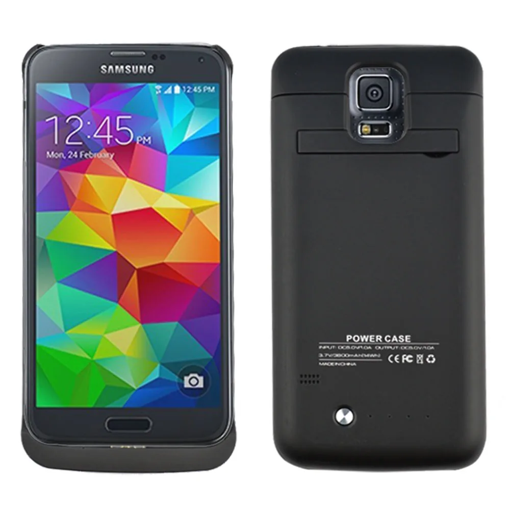 imágenes para 3800 mAh Portátil Caja de Batería de Reserva Externa Del Caso Del Cargador Power Bank Paquete de Caso de la Cubierta w/Stand para Samsung Galaxy s5 i9600 imágenes para 3800 mAh Portátil Caja de Batería de Reserva Externa Del Caso Del Cargador Power Bank Paquete de Caso de la Cubierta w/Stand para Samsung Galaxy s5 i9600