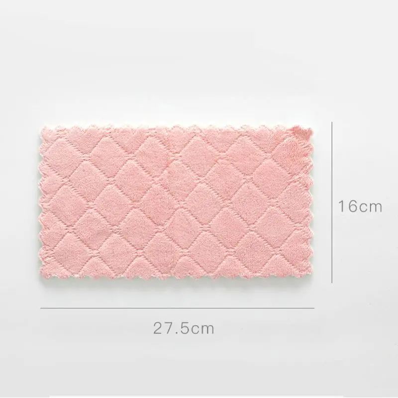 

27x16cm Bath Towel for Baby Soft Infant Newborn Washcloth Face Towels Blanket Super Absorbent Cleaning Rag