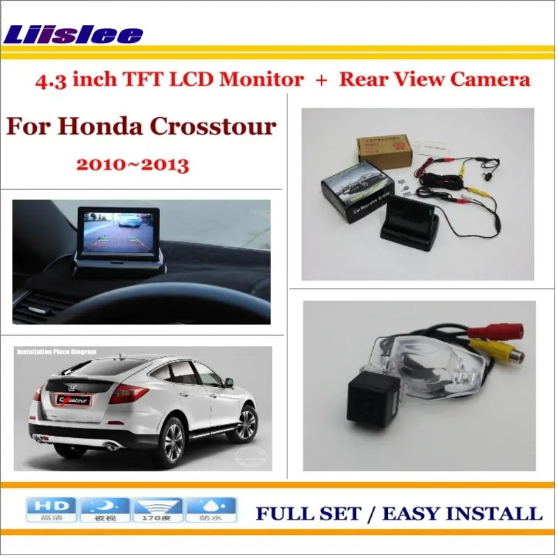 

Car Parking Camera + 4.3" LCD Monitor NTSC PAL = 2 in 1 Parking Rearview System - For Honda Crosstour 2010~2013