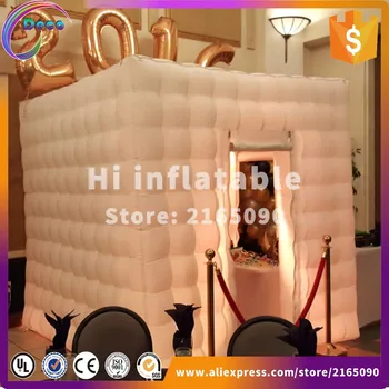 

Best inflatable LED tent photo booth enclosure inflatable photo booth