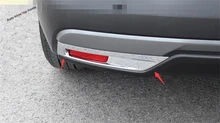 Yimaautotrims Accessori ABS Chrome Paraurti Posteriore Lampada Della Nebbia Luci Telaio di Copertura Trim Fit Kit Per Nissan Kicks 2016 2017 2018 2019