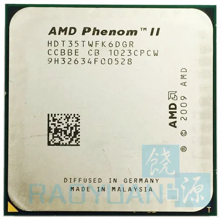 

AMD Phenom X6 1035T X6-1035T 2.6GHz Six-Core CPU Processor HDT35TWFK6DGR 95W Socket AM3 938pin